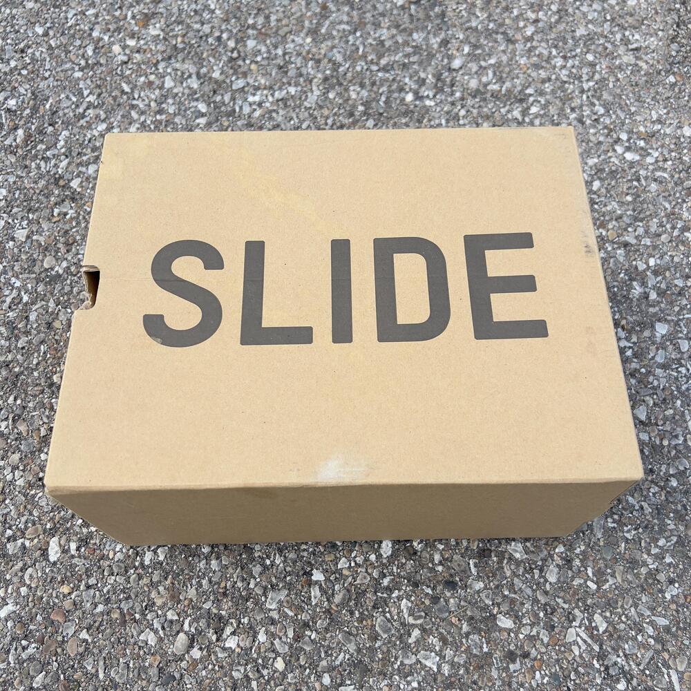 Adidas Yeezy Slide Shoes Mens Size 10 Beige Pure Comfort Sandal Slip On GW1934